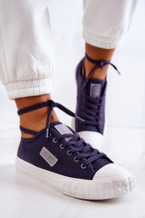 Classic Women's Sneakers BIG STAR JJ274494 Navy Blue цена и информация | Рюкзаки и сумки | pigu.lt