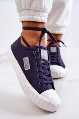 Classic Women's Sneakers BIG STAR JJ274494 Navy Blue цена и информация | Рюкзаки и сумки | pigu.lt