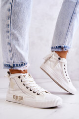 Classic High Sneakers Big Star JJ274379 White цена и информация | Рюкзаки и сумки | pigu.lt