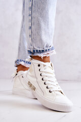 Classic High Sneakers Big Star JJ274379 White цена и информация | Рюкзаки и сумки | pigu.lt