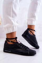 Women's Low Sneakers Cross Jeans JJ2R4054C Black цена и информация | Рюкзаки и сумки | pigu.lt