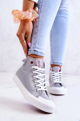 Women's High Sneakers Cross Jeans JJ2R4057C Grey цена и информация | Рюкзаки и сумки | pigu.lt