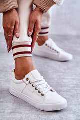 Women's Low Material Sneakers Big Star KK274003 White цена и информация | Рюкзаки и сумки | pigu.lt