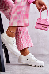 Fashionable Lacquered Sneakers Big Star KK274045 White цена и информация | Рюкзаки и сумки | pigu.lt