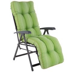 Prekė su pažeidimu. Sulankstoma kėdė-gultas Patio Lena Plus H016-12PB, žalias kaina ir informacija | Prekės su pažeidimu | pigu.lt