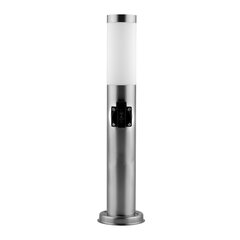 Lauko sodo šviestuvas E27 INOX PIPE 65cm su 230V lizdu Lilium Lumiled kaina ir informacija | Lauko šviestuvai | pigu.lt