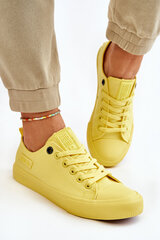 Women's Classic Low Sneakers Big Star LL274026 Yellow цена и информация | Рюкзаки и сумки | pigu.lt