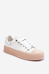 Women's Lacquered Platform Sneakers GOE LL2N4020 White цена и информация | Рюкзаки и сумки | pigu.lt