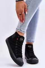 Women's Classic High Sneakers Big Star T274033 Black цена и информация | Рюкзаки и сумки | pigu.lt