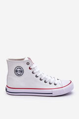 Women's Classic High Sneakers Big Star T274026 White цена и информация | Рюкзаки и сумки | pigu.lt