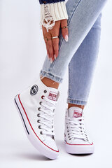 Women's Classic High Sneakers Big Star T274026 White цена и информация | Рюкзаки и сумки | pigu.lt