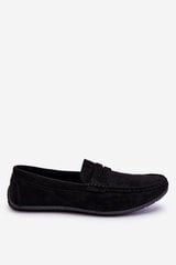 Men's Suede Loafers Black Mack 24490-R цена и информация | Женские солнцезащитные очки | pigu.lt