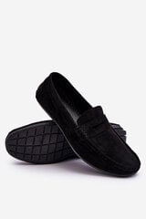 Men's Suede Loafers Black Mack 24490-R цена и информация | Женские солнцезащитные очки | pigu.lt