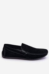 Men's Classic Suede Loafers Black Felixo 24491-R цена и информация | Женские солнцезащитные очки | pigu.lt