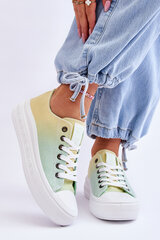 Low Platform Sneakers Big Star LL274A186 Yellow-Green цена и информация | Рюкзаки и сумки | pigu.lt