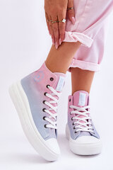 High Platform Sneakers Big Star LL274A191 Pink and Blue цена и информация | Рюкзаки и сумки | pigu.lt