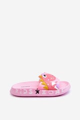 Children's Foam Slippers Dinosaur Pink Dario 26171-18 цена и информация | Спортивная обувь, кроссовки для женщин | pigu.lt