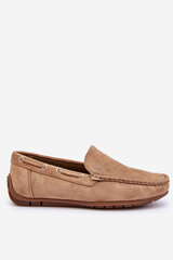 Men's Suede Slip-On Loafers Brown Rayan 26463-T цена и информация | Женские солнцезащитные очки | pigu.lt