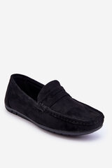 Men's Suede Loafers Black Wesley 26465-T цена и информация | Женские солнцезащитные очки | pigu.lt