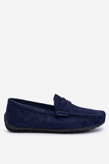 Men's Suede Moccasins Dark Blue Wesley 26466-T цена и информация | Женские солнцезащитные очки | pigu.lt