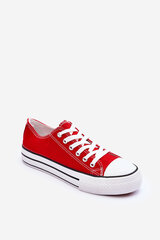 Jazlyn Low Classic Sneakers On Red Platform цена и информация | Рюкзаки и сумки | pigu.lt