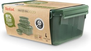 "Tefal Masterseal Eco" 4 dalių rinkinys kaina ir informacija | Maisto saugojimo  indai | pigu.lt