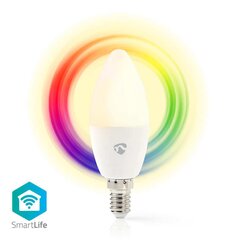 NedisWI-Fi Smart LED Лампочка E14 4.5W 350lm Full Color RGBW - Умный дом, Голосовое Управление, Регулировка Яркости, Создание Сцен, Таймер, Компактный Дизайн. цена и информация | Аксессуары для бытовой техники | pigu.lt