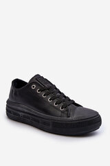 Low Women's Sneakers with Fleece Lining Black Big Star MM274031 цена и информация | Рюкзаки и сумки | pigu.lt