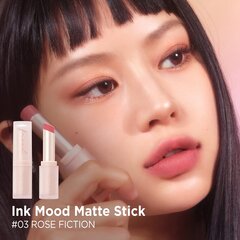 Peripera INK MOOD MATTE STICK 03 ROSE FICTION kaina ir informacija | Lūpų dažai, blizgiai, balzamai, vazelinai | pigu.lt