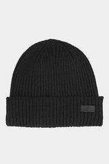 Single-layer Men's Winter Hat 4F 4FAW23ACAPM317-20S Black 29511-50 цена и информация | Мужские ботинки | pigu.lt