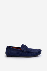 Men's Eco Suede Loafers Navy Blue Nedlin 30129-P цена и информация | Женские солнцезащитные очки | pigu.lt