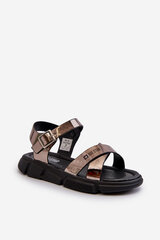 Children's Sandals Big Star NN374264 Black 30427-18 цена и информация | Спортивная обувь, кроссовки для женщин | pigu.lt