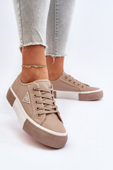 Low Women's Trainers Beige Enalae цена и информация | Рюкзаки и сумки | pigu.lt