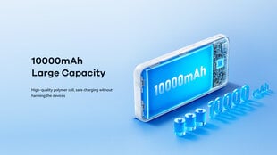 REMAX RPP-679 с 2 встроенными кабелями 10000mAh, черный цена и информация | Remax Мобильные телефоны, Фото и Видео | pigu.lt