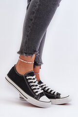 Women's Classic Low Black Sneakers Caelira цена и информация | Рюкзаки и сумки | pigu.lt