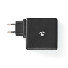 Nedis greitas sieninis įkroviklis - 65W - 2 x USB-C išvestis kaina ir informacija | Krovikliai telefonams | pigu.lt