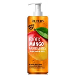 Maitinamasis dušo ir vonios gelis Exotic Mango, 400ml kaina ir informacija | Dušo želė, aliejai | pigu.lt