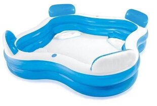 Pripučiamas baseinas Creative Kids Family Lounge pool, 183x183x51 cm цена и информация | Бассейны | pigu.lt