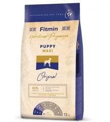 Fitmin Dog Maxi Puppy su paukštiena, 12 kg kaina ir informacija | Sausas maistas šunims | pigu.lt