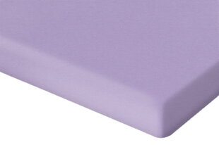 Džersio lapas su elastine juosta 160x200 Light Violet Prestige Collection 160 g/m2 kaina ir informacija | Paklodės | pigu.lt