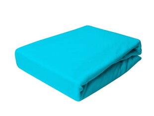 Marškinėliai su elastine juosta 160x200 Turquoise Prestige Collection 160 g/m2 kaina ir informacija | Paklodės | pigu.lt