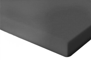 Marškinėlių lakštas su elastine juosta 180x200 "Graphite Prestige Collection" 160 g/m2 kaina ir informacija | Paklodės | pigu.lt