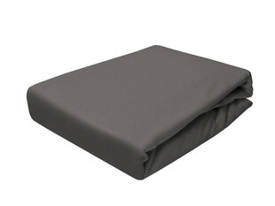 Marškinėlių lakštas su elastine juosta 180x200 "Graphite Prestige Collection" 160 g/m2 kaina ir informacija | Paklodės | pigu.lt