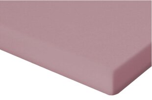 Marškinėlių lakštas su elastine juosta 180x200 Powder Pink Prestige Collection 160 g/m2 kaina ir informacija | Paklodės | pigu.lt