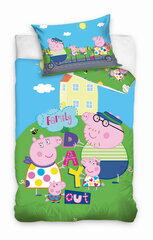 Patalynės komplektas 100x135 Antklodė + patalynė Peppa Pig kaina ir informacija | Paklodės | pigu.lt