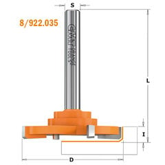 CMT HM FREZAVIMO ANTGALIS Z4 PLANAVIMUI D52 I6.5 S8 MM / MEDIENA / MEDŽIO DROŽLIŲ PLOKŠTĖ / MDF kaina ir informacija | Frezos | pigu.lt