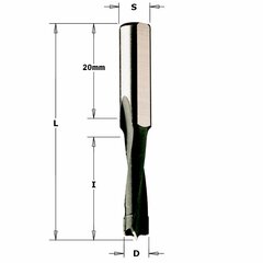 CMT GRĄŽTAS MAFFEL® DD40/DDF40 IR FREZAVIMO STAKLĖMS D12 S8 MM kaina ir informacija | Suktuvai, gręžtuvai | pigu.lt