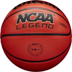 Мяч для баскетбола Wilson NCAA Legend размер 7, официальный мяч Национальной коллегиальной ассоциации по хорошей цене. цена и информация | Другие товары для фитнеса | pigu.lt