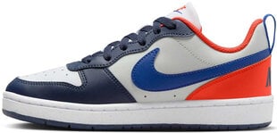 Nike Avalynė Paaugliams Court Borough Low Blue Orange DV5456 401 DV5456 401/6.5 kaina ir informacija | Kedai vyrams | pigu.lt