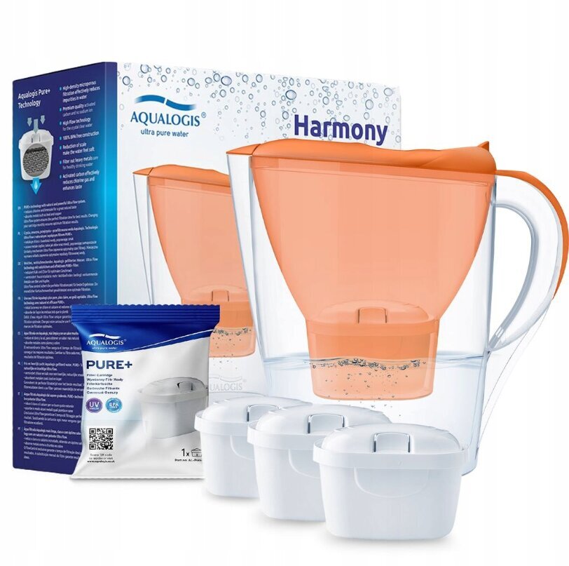 Aqualogis Harmony, 3 vnt. kaina ir informacija | Vandens filtrai | pigu.lt